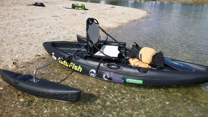 galleggiante per canoa e kayak